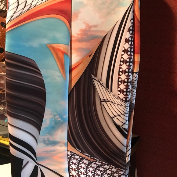 Clover Canyon 'Warped Metal' Skirt (S) - Picture 2 of 3